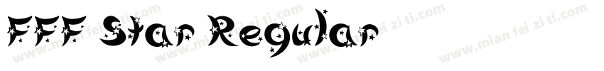FFF Star Regular字体转换